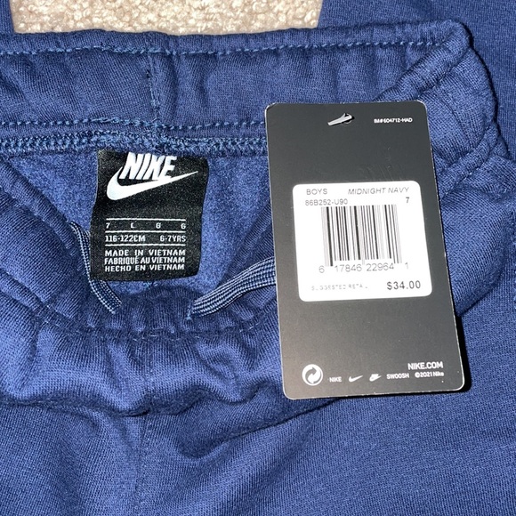 Nike Joggers Blue Size 6-7 116-122cm - Picture 4 of 4